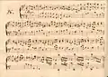 partition manuscrite