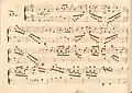 partition manuscrite