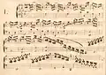 partition manuscrite