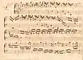 partition manuscrite