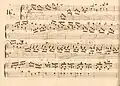 partition manuscrite