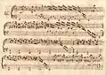partition manuscrite