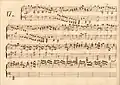 partition manuscrite