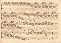 partition manuscrite