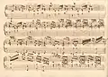 partition manuscrite