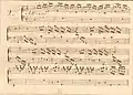 partition manuscrite