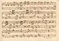 partition manuscrite