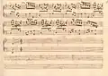 partition manuscrite