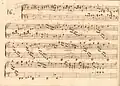 partition manuscrite