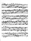 La seconde sonate extraite du recueil publié chez Boivin à Paris, vers 1742.