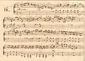 partition manuscrite