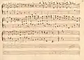 partition manuscrite
