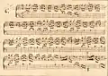 partition manuscrite
