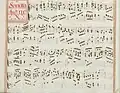 partition manuscrite