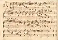 partition manuscrite