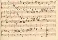 partition manuscrite