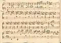 partition manuscrite