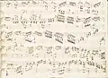 partition manuscrite