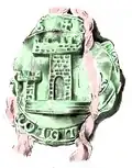Empreinte du sceau supposé de Guillaume daté de 1222.