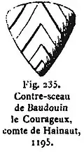 Contre-Sceau de Baudouin V.