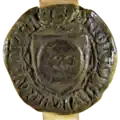 Sceau de Nicolas Speck de Weitenmühle (1370)