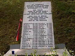 Mémorial à l'Enclos des fusillés, Schaerbeek