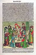 Illustration d'Hartmann, Schedel's Weltchronik, 1493