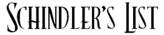 Description de l'image Schindlers List logo.png.