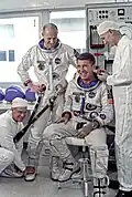 Stafford et Walter Schirra le 20 octobre 1965.