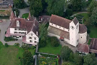 Château et église d'Amsoldingen, Suisse