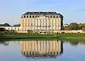 Facade sud du chateau d'Augustusburg. Novembre 2017.