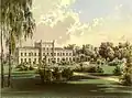 Château de Krüden&nbsp;(de) vers 1860