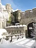 L'entrée en hiver.
