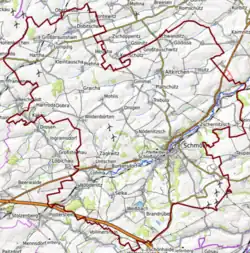 Carte topographique