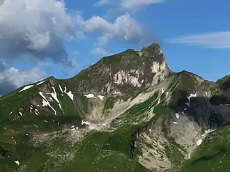 Vue de la face est
