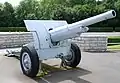 Canon de 105 mle 1913 au mémorial de Verdun.