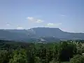 Le Schöckl vu de l’est.