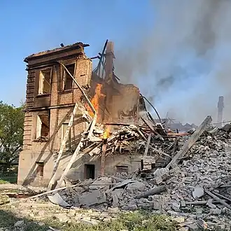 Image illustrative de l’article Bombardement de Bilohorivka