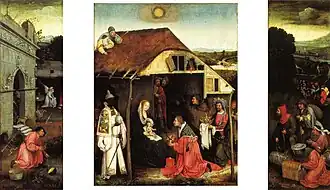 Triptyque de L'Adoration des mages d'Anderlecht (premier quart du XVIe&nbsp;siècle)