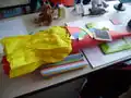 Un Zuckertüte ouvert.
