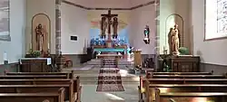 Chœur de l'église.