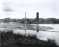 Scierie de la rivière Harricana, 1916.