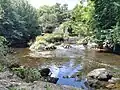 Le Scorff à Pont-Scorff près du Ronse.