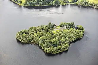 L'île d'Inchmahome et le prieuré
