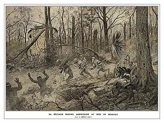 Les Marines à Bois-Belleau.