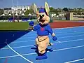 Mascotte du Scotstoun Stadium