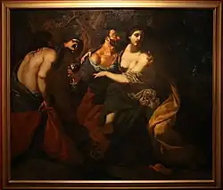 École romaine, Loth et ses filles, XVIIe&nbsp;siècle