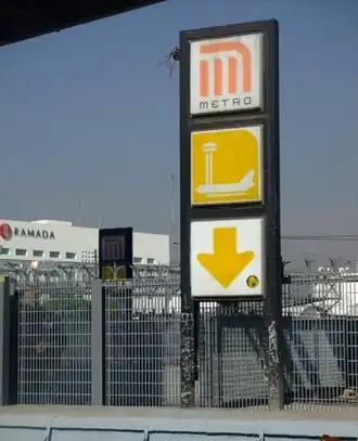Accès à la station.