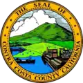 Blason de Comté de Contra Costa(en) Contra Costa County
