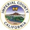 Blason de Comté d'Imperial(Imperial County)